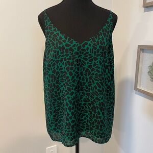 Banana Republic Animal Print Camisole EUC